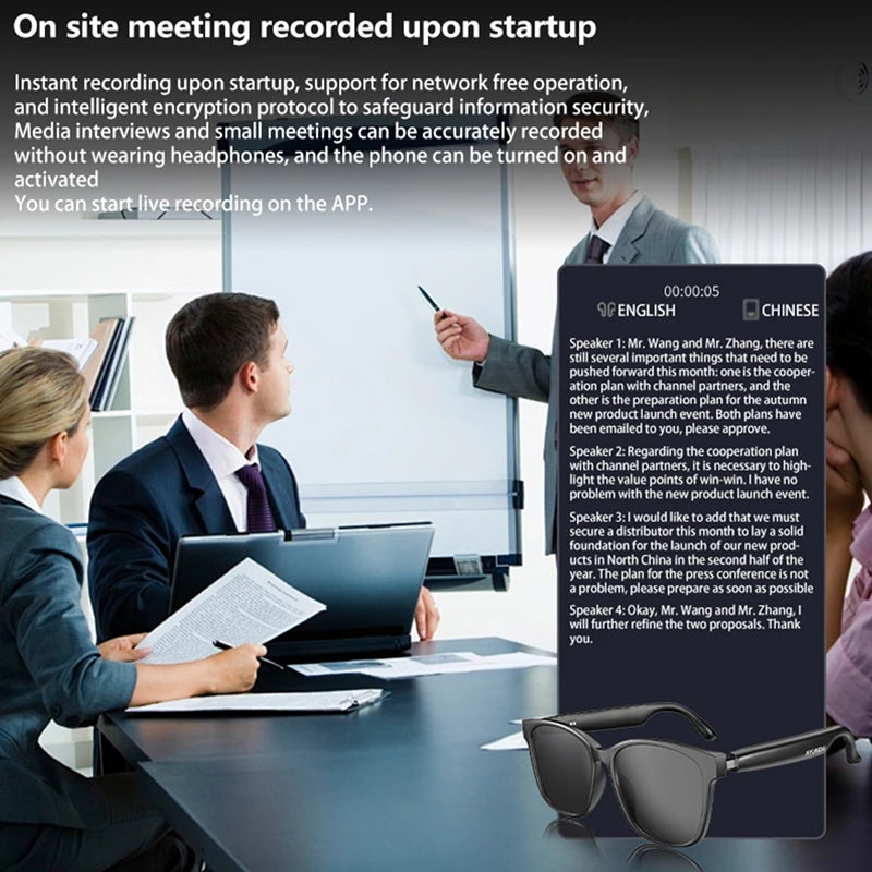 Levision MAX AI Translation Smart Glasses™